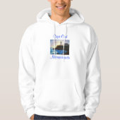 Cape Cod Mass Nobska Lighthouse Sweatshirt Hoodie (Vorderseite)