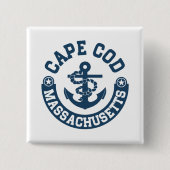 Cape Cod Massachusetts Button (Vorderseite)
