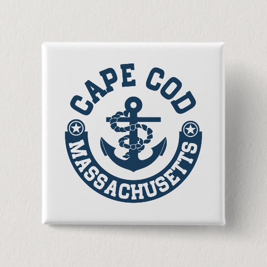 Cape Cod Massachusetts Button (Vorderseite)