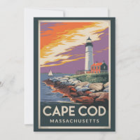 Cape Cod Massachusetts Illustration Reisen
