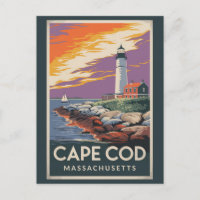 Cape Cod Massachusetts Illustration Reisen