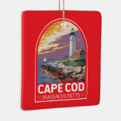 Cape Cod Massachusetts Keramikornament (Rechts)