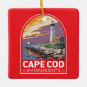 Cape Cod Massachusetts Keramikornament (Vorderseite)