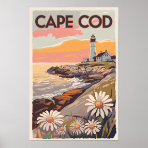 Cape Cod Massachusetts Landschaftliche Reisen Poster