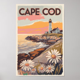 Cape Cod Massachusetts Landschaftliche Reisen Poster