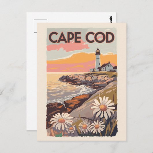 Cape Cod Massachusetts Landschaftliche Reisen Postkarte (Vorne/Hinten)