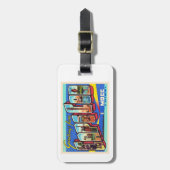 Cape Cod Massachusetts MA Large Letter Postcard Gepäckanhänger (Vorderseite vertikal)