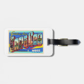 Cape Cod Massachusetts MA Large Letter Postcard Gepäckanhänger (Rückseite horizontal)