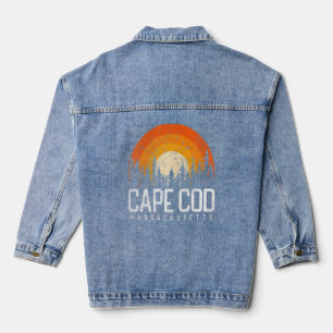 Cape Cod Massachusetts MA Vintag 80er 90s Retro Jeansjacke