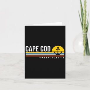 Cape Cod Massachusetts MA Vintage Retro Souvenirs Karte