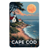 Cape Cod Massachusetts Magnet (Vertikal)