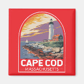 Cape Cod Massachusetts Magnet (Vorne)