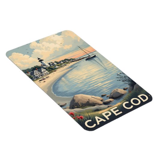 Cape Cod Massachusetts Magnet (Rechte Seite)