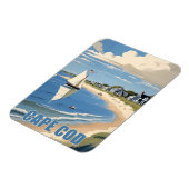 Cape Cod Massachusetts Magnet (Linke Seite)