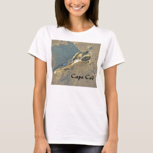 Cape Cod Massachusetts - Muschel & Surf T-Shirt