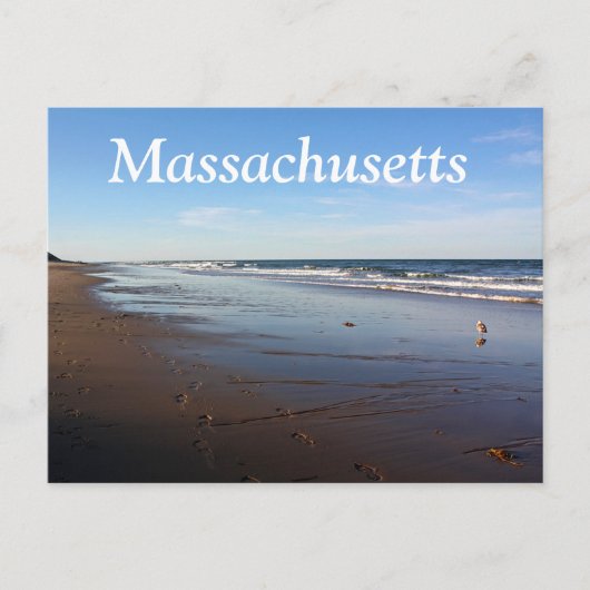 Cape Cod, Massachusetts Nauset Beach Postcard Postkarte (Vorderseite)