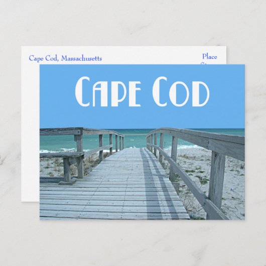 Cape Cod, Massachusetts Post Card Postkarte (Vorne/Hinten)