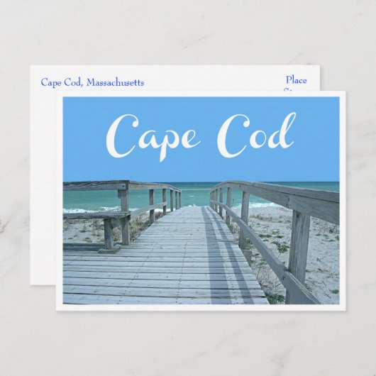 Cape Cod, Massachusetts Post Card Postkarte (Vorne/Hinten)