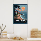 Cape Cod Massachusetts Poster (Küche)