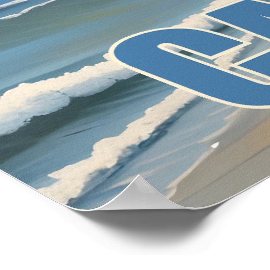 Cape Cod Massachusetts Poster (Ecke)