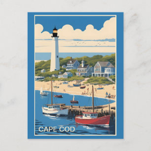 Cape Cod Massachusetts Postkarte