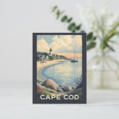 Cape Cod Massachusetts Postkarte (Stehend Vorderseite)