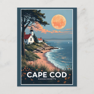Cape Cod Massachusetts Postkarte