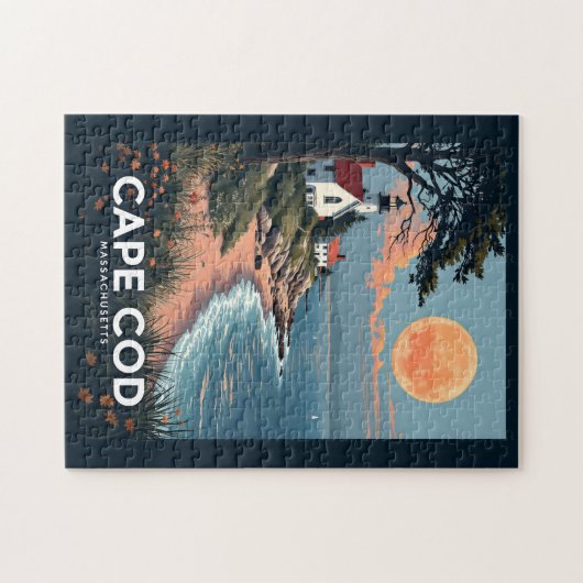 Cape Cod Massachusetts Puzzle (Horizontal)