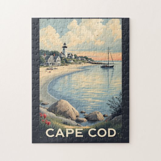 Cape Cod Massachusetts Puzzle (Vertikal)