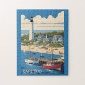 Cape Cod Massachusetts Puzzle (Vertikal)