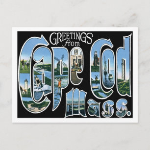 Cape Cod Massachusetts Reisen Amerika Stadt Postkarte