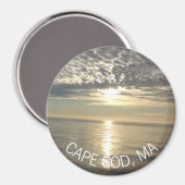 Cape Cod, Massachusetts souvenir Magnet (Vorderseite/Rückseite)
