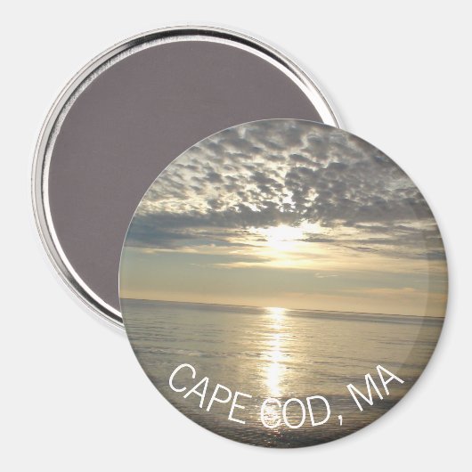 Cape Cod, Massachusetts souvenir Magnet (Vorderseite/Rückseite)