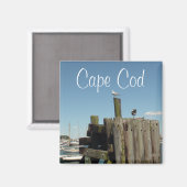 Cape Cod, Massachusetts Sunset Souvenir Magnet (Vorderseite/Rückseite)