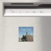 Cape Cod, Massachusetts Sunset Souvenir Magnet (In Situ (Geschirrspüler))
