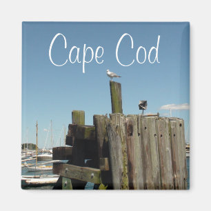 Cape Cod, Massachusetts Sunset Souvenir Magnet