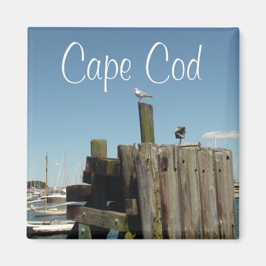 Cape Cod, Massachusetts Sunset Souvenir Magnet (Vorne)