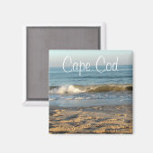 Cape Cod, Massachusetts Sunset Souvenir Magnet (Vorderseite/Rückseite)