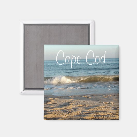 Cape Cod, Massachusetts Sunset Souvenir Magnet (Vorderseite/Rückseite)