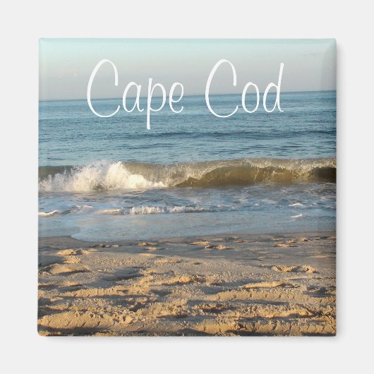 Cape Cod, Massachusetts Sunset Souvenir Magnet (Vorne)