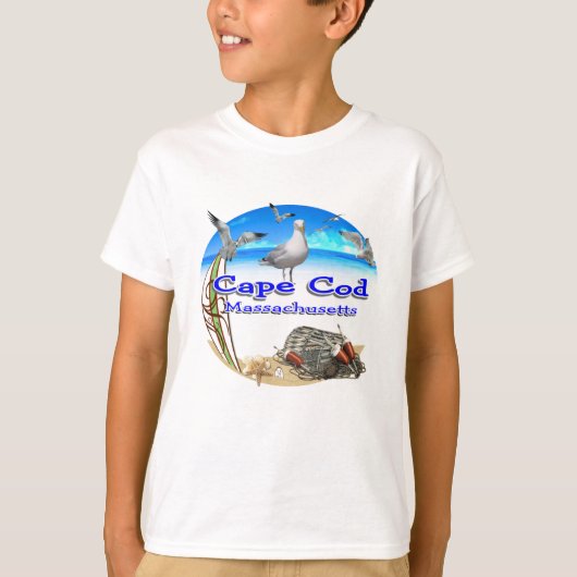 Cape Cod - Massachusetts T-Shirt (Vorderseite)