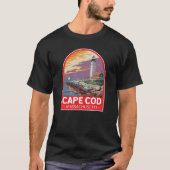 Cape Cod Massachusetts T-Shirt (Vorderseite)