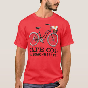 Cape Cod Massachusetts USA New England Bike Spring T-Shirt