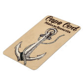 Cape Cod Massachusetts Vintage Reiseplakat Magnet (Linke Seite)
