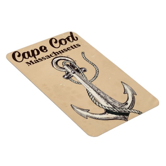 Cape Cod Massachusetts Vintage Reiseplakat Magnet (Rechte Seite)