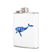 Cape Cod Massachusetts Whale Flachmann (Links)