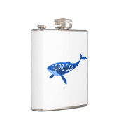 Cape Cod Massachusetts Whale Flachmann (Rechts)