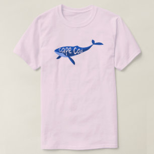 Cape Cod Massachusetts Whale T-Shirt