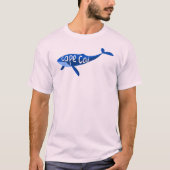 Cape Cod Massachusetts Whale T-Shirt (Vorderseite)
