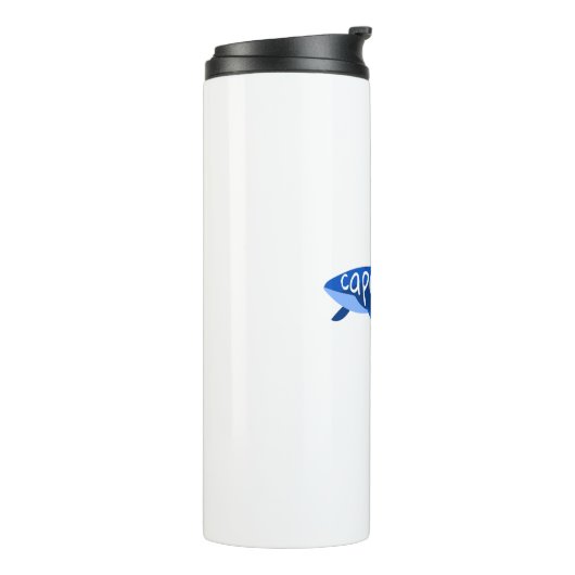 Cape Cod Massachusetts Whale Thermosbecher (Nach links gedreht)